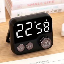 Multifunctional Rotary Timer Kitchen Timer LED Time Manager Student-specific Cooking And Baking Timer
 Multifunctional Rotary Timer Kitchen Timer LED Time Manager Student-specific Cooking And Baking Timer