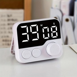 Multifunctional Rotary Timer Kitchen Timer LED Time Manager Student-specific Cooking And Baking Timer
 Multifunctional Rotary Timer Kitchen Timer LED Time Manager Student-specific Cooking And Baking Timer