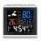 Color Screen Temperature And Humidity Electronic Clock Large Screen Home Temperature And Humidity Meter Luminous Digital Thermometer With Clock