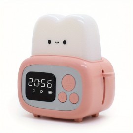 Bread Machine Night Light Soft Light Cute And Simple Night Light Small And Elegant Bedroom Bedside Timing Darling With Sleeping Light
