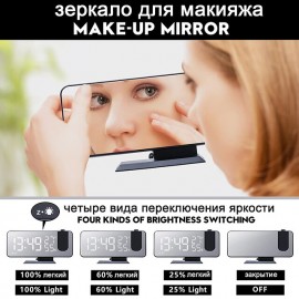 8827 Digital LED Desktop Alarm Clock Desktop Electronic Equipment FM Radio Display Temperature And Humidity Electronic Clock
 8827 Digital LED Desktop Alarm Clock Desktop Electronic Equipment FM Radio Display Temperature And Humidity Electronic Clock